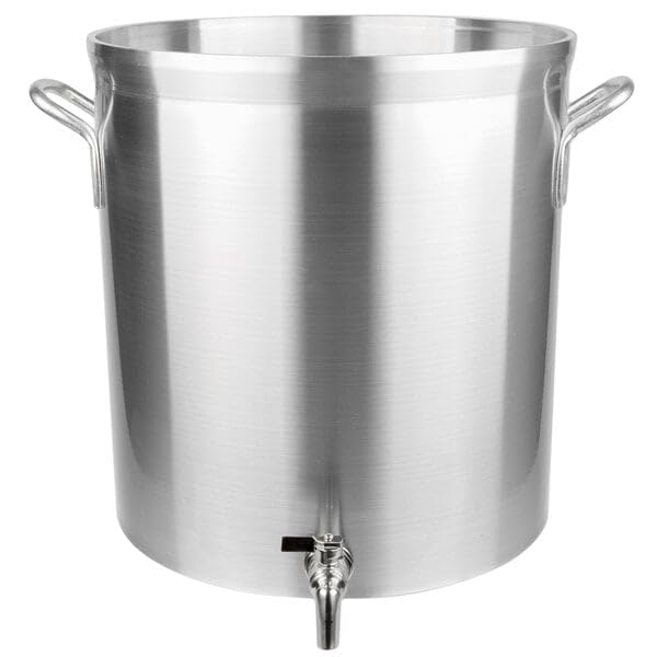 60 Qt Heavy Duty Aluminum Stock Pot with Faucet H168