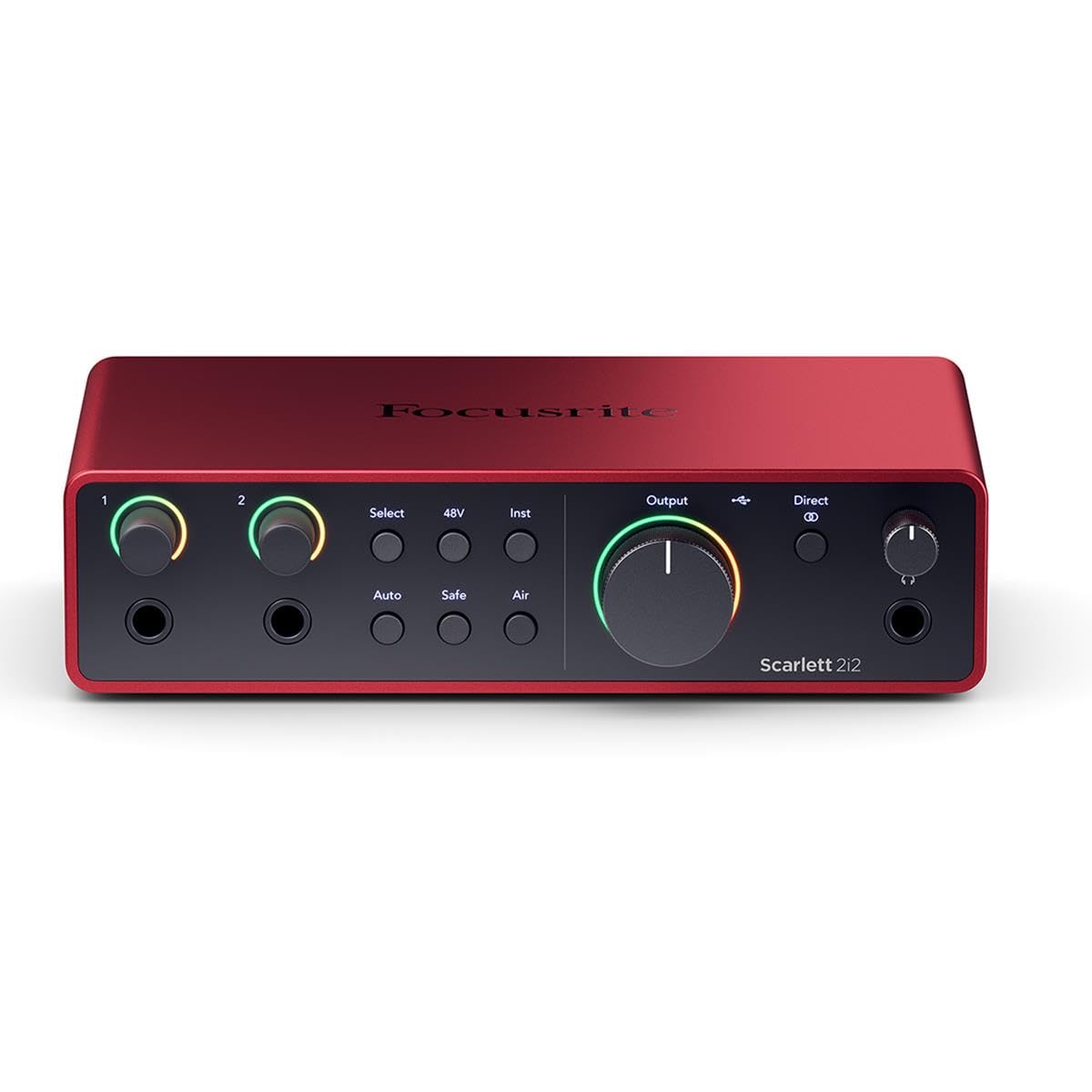 USB Audio Interface with Headphones and Microphone Cable S464608