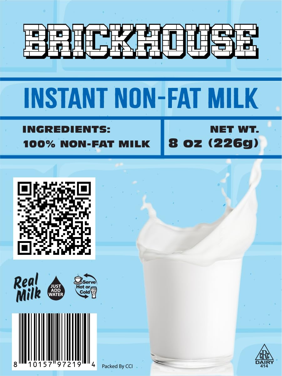 Instant Non-Fat Dry Milk Powder 8 oz Y384200