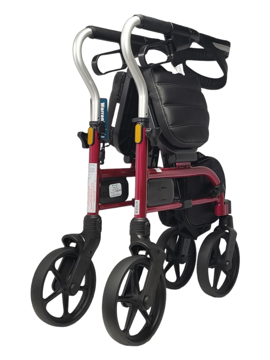 Lightweight Walker Rollator with Seat, Wheels, Brakes Y9444