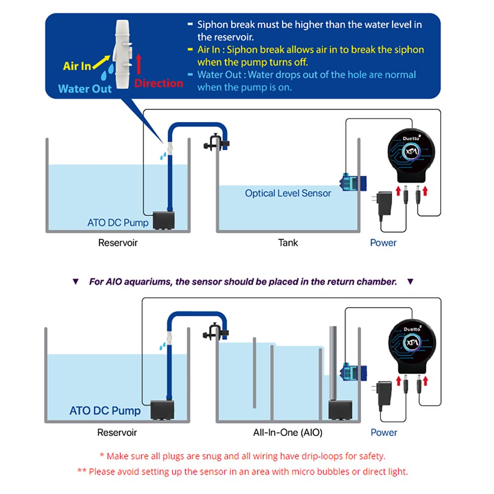 Dual-Sensor Aquarium Auto Top Off System A182