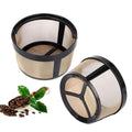 Reusable 8-12 Cup Basket Coffee Filter 2 Pack BPA Free A9986