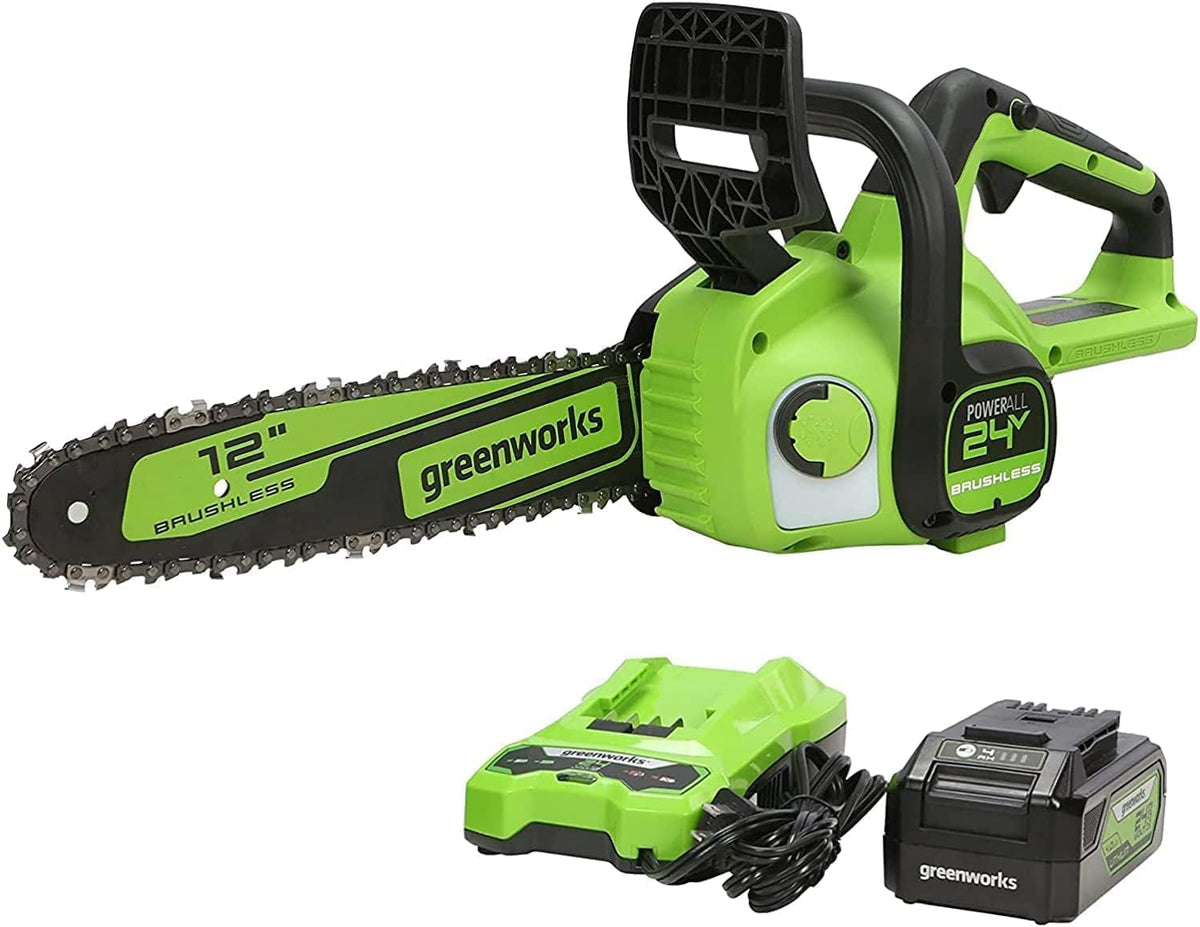 24V 12 in Cordless Electric Chainsaw J494939