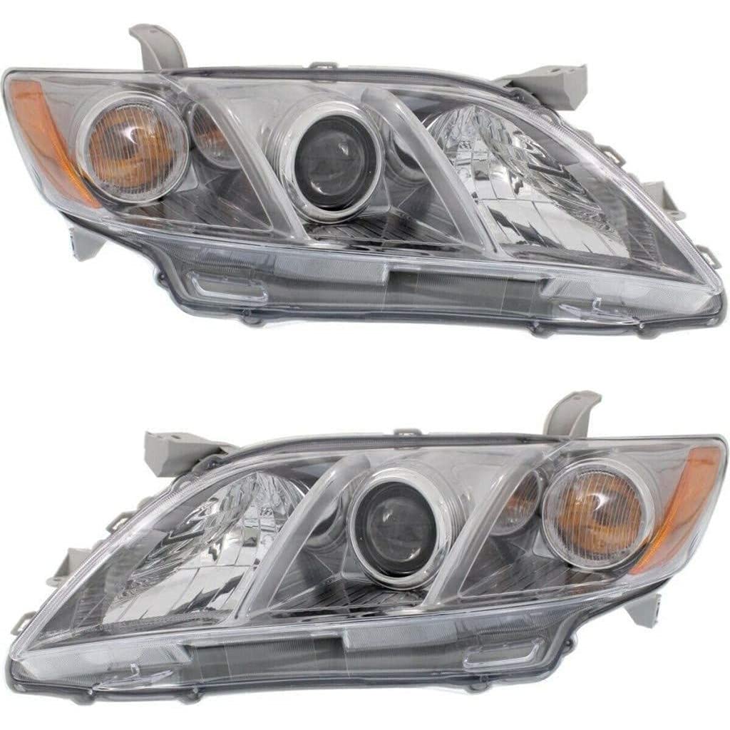 Toyota Camry Headlights Driver and Passenger Side Assembly Z2202