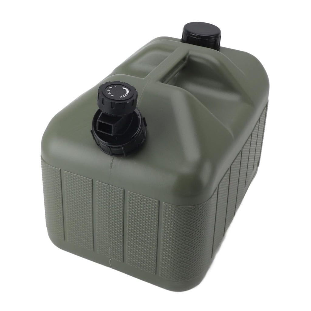10L Green Portable Water Container with Faucet V332451