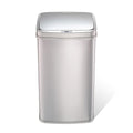 13 Gallon Automatic Stainless Steel Trash Can D164