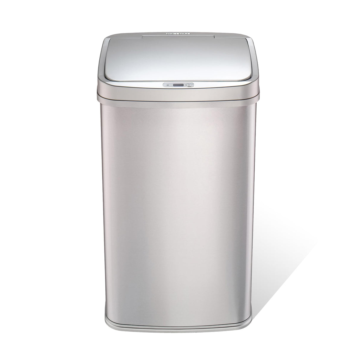 13 Gallon Automatic Stainless Steel Trash Can D164