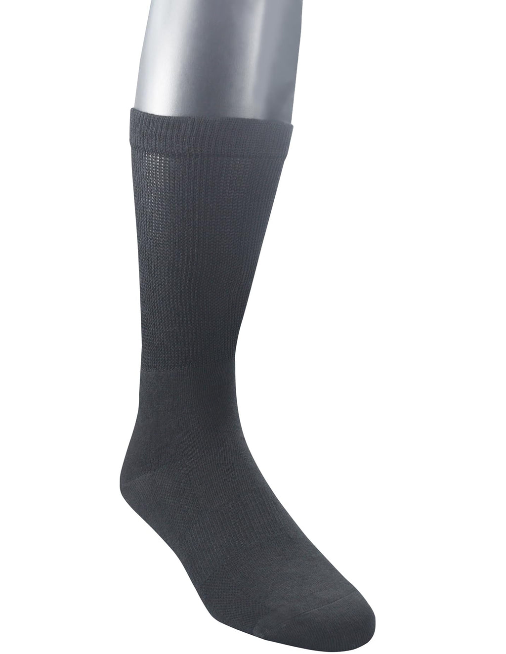 Men's 6 Pairs Bamboo Rayon Breathable Mid-Calf Socks with Arch Support K7297