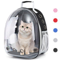 Pet Backpack Carrier with Clear Front and Harness H830