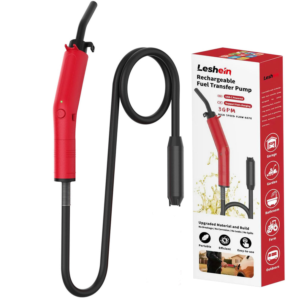 3GPM USB Rechargeable Electric Siphon Pump S13652