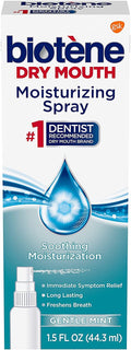 Gentle Mint Moisturizing Mouth Spray, 1.5 Fl Oz (Pack of 2) W40124