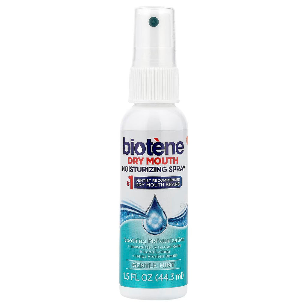 Gentle Mint Moisturizing Mouth Spray, 1.5 Fl Oz (Pack of 2) W40124