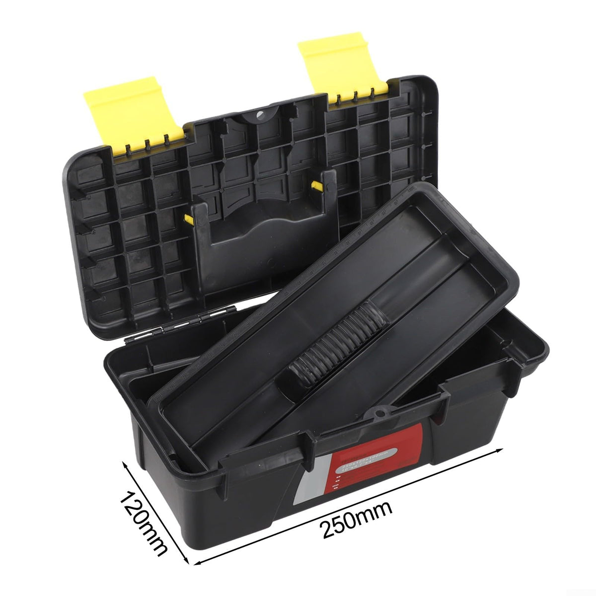 10 Inch 2-Tier Plastic Toolbox Z1799