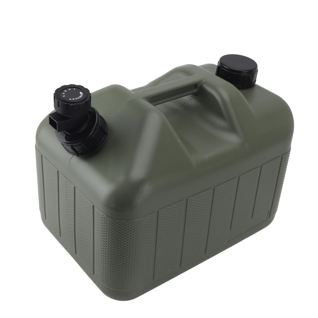 10L Green Portable Water Container with Faucet V332451