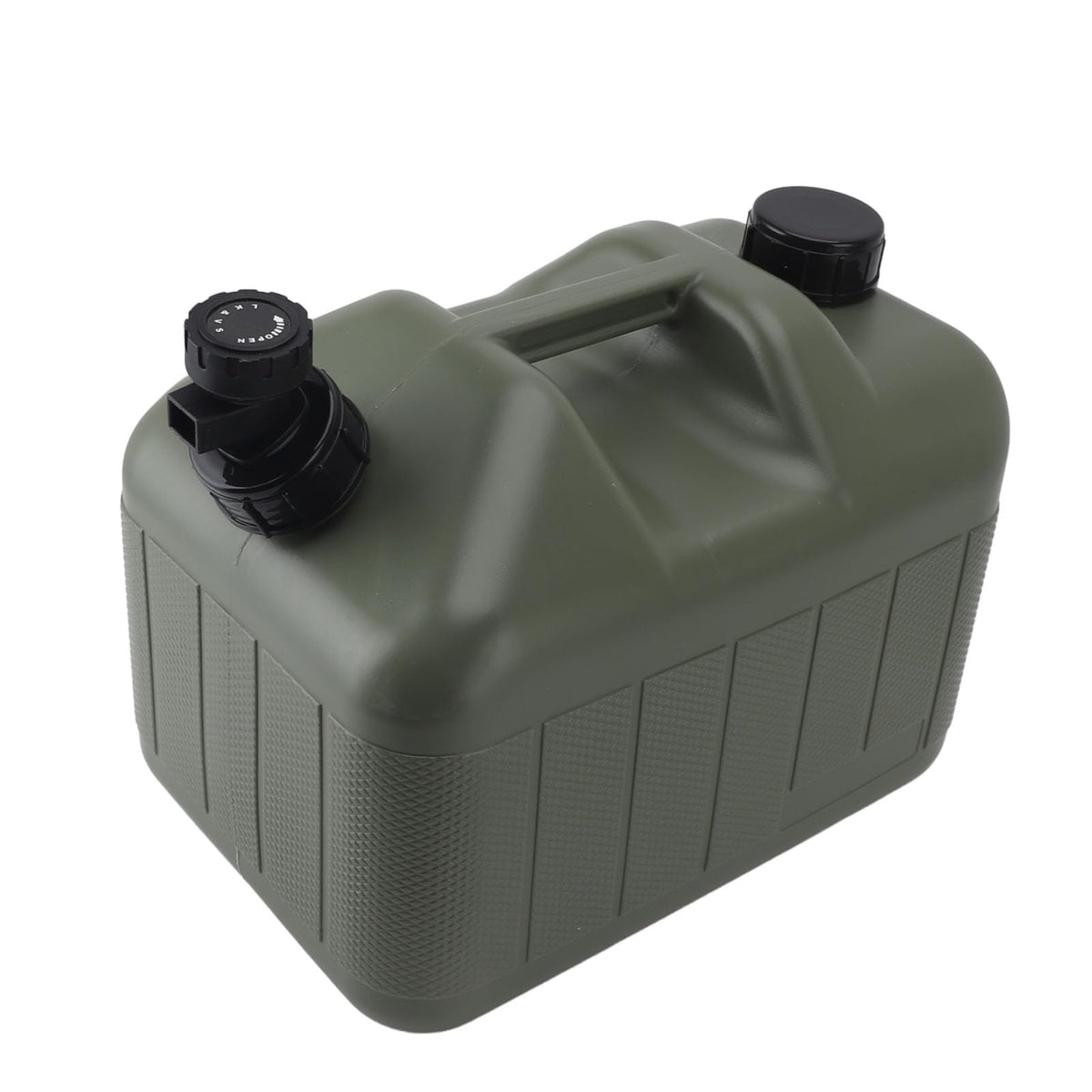 10L Green Portable Water Container with Faucet V332451