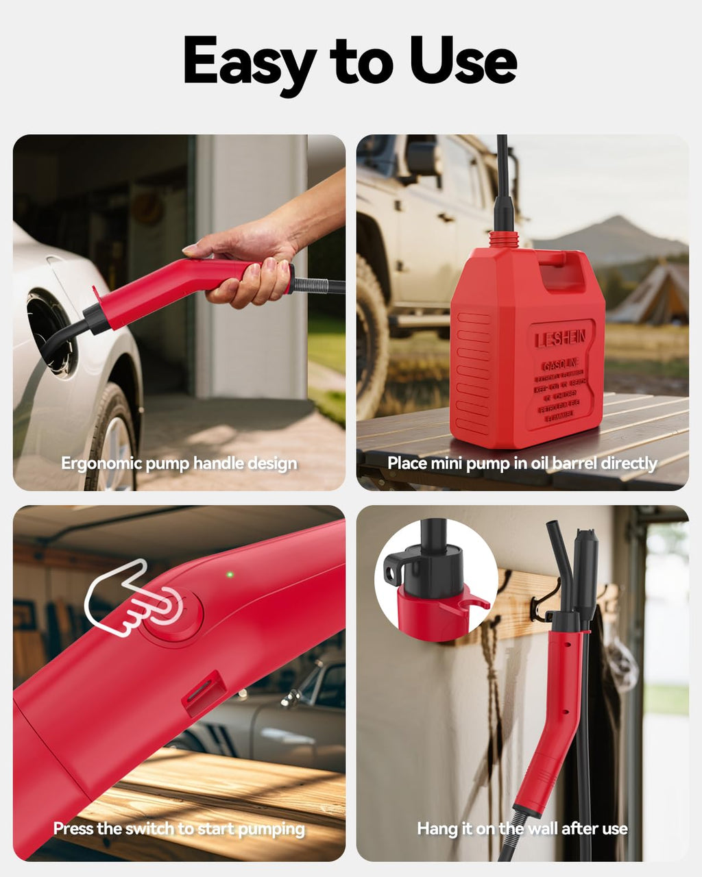3GPM USB Rechargeable Electric Siphon Pump S13652