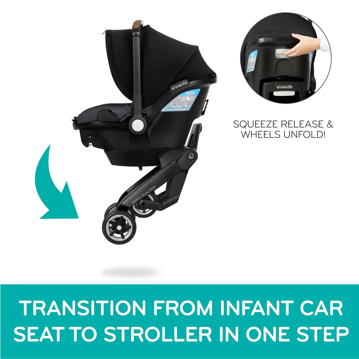 Infant Car Seat and Stroller Combo G966601