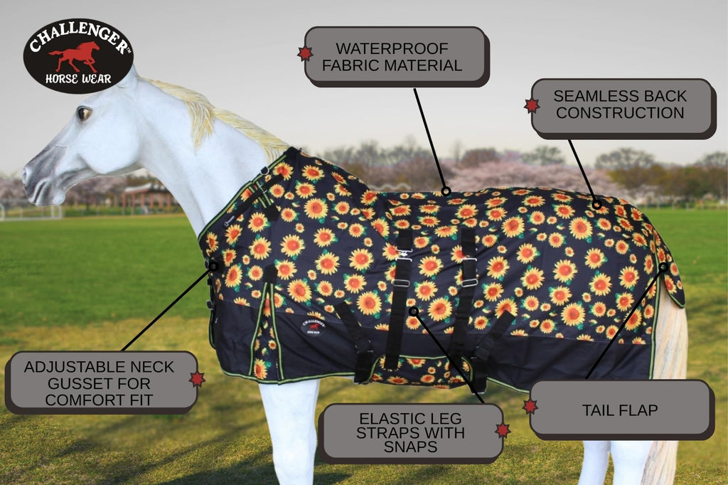 1200D Waterproof Horse Blanket O794