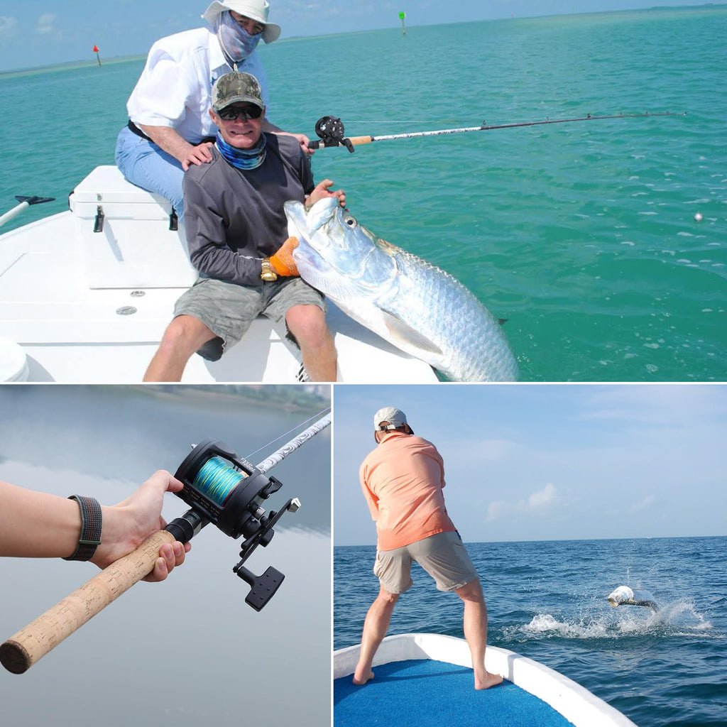 Carbon Glass Composite Fishing Rod with Stainless Steel Line Guides T47489