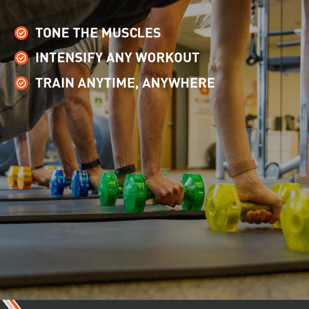 Urethane Aerobic Dumbbells Pair R6108