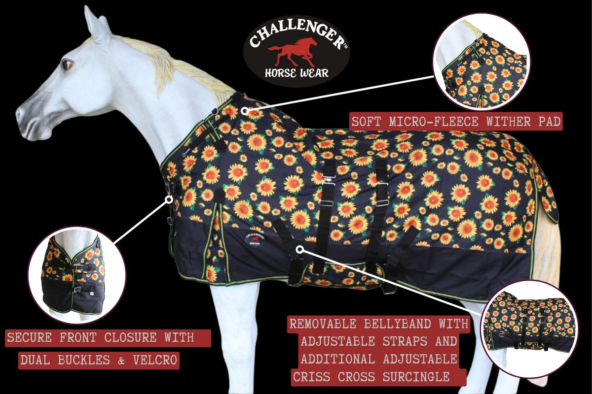1200D Waterproof Horse Blanket O794
