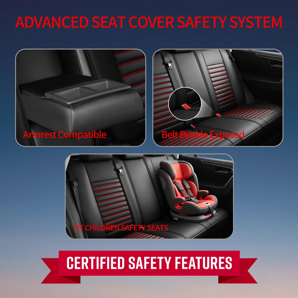 Car Seat Covers Full Set 5 Seat E404