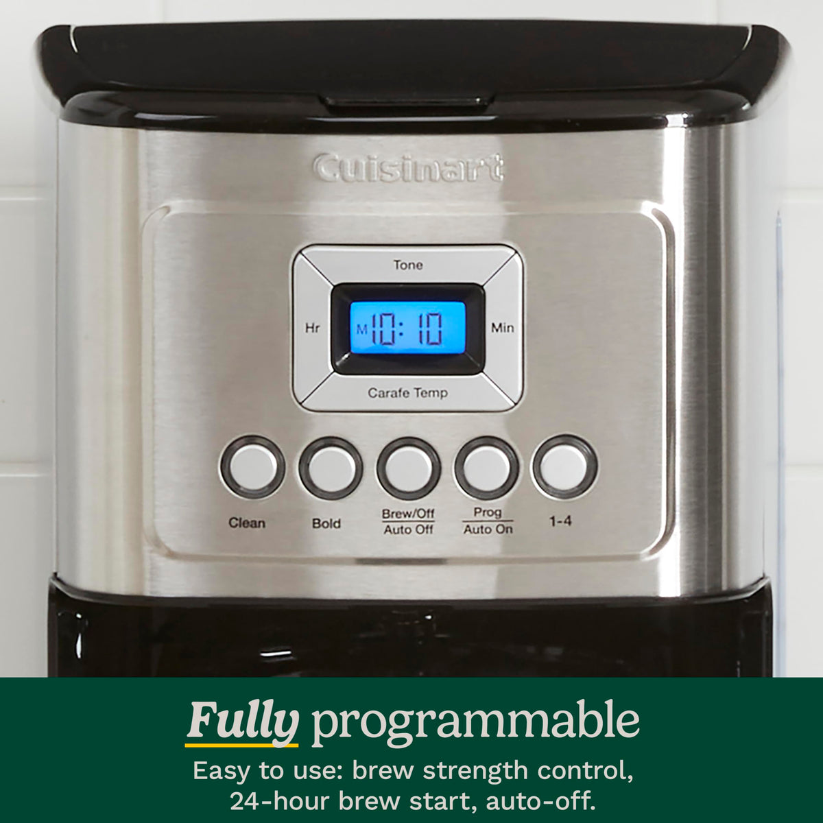 Programmable 14-Cup Glass Carafe Coffee Maker H413