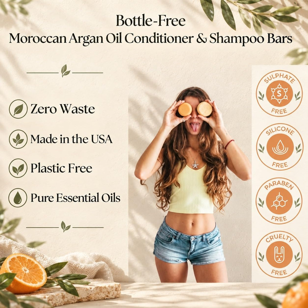 Argan Oil Shampoo & Conditioner Set P5037