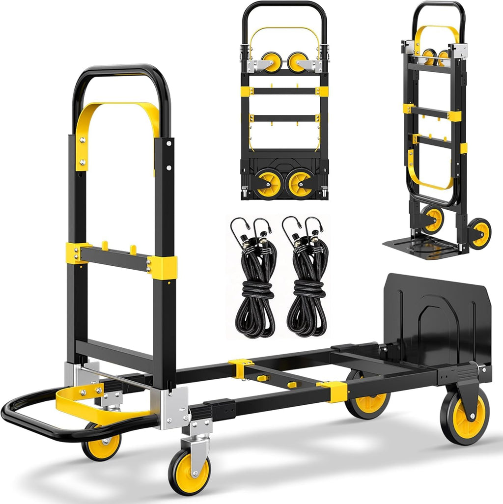 600lbs 3 in 1 Folding Hand Truck Dolly W12401