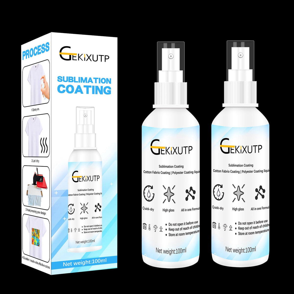 100ml Sublimation Spray for Cotton T-Shirts N272