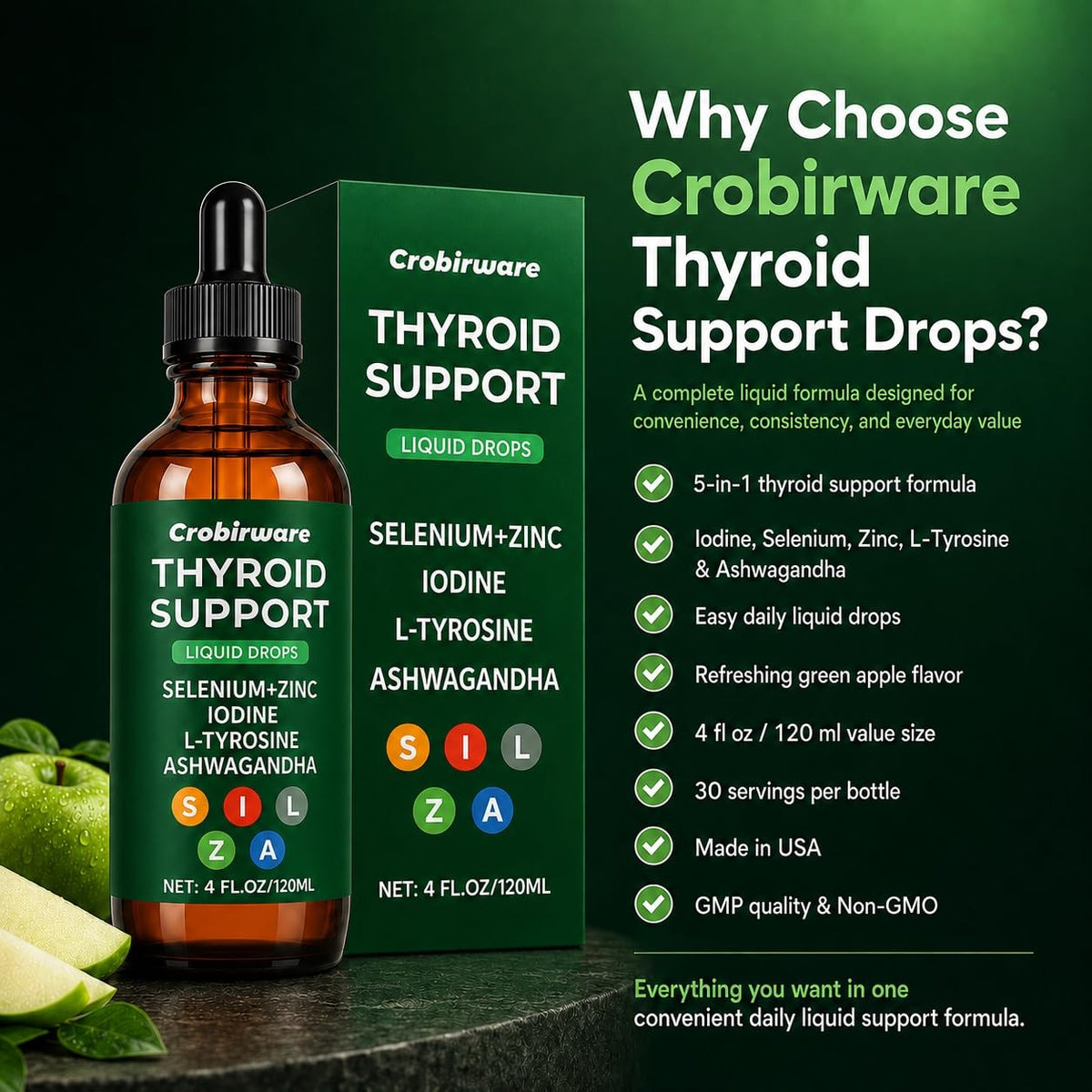 Liquid Drops 4 oz B2582