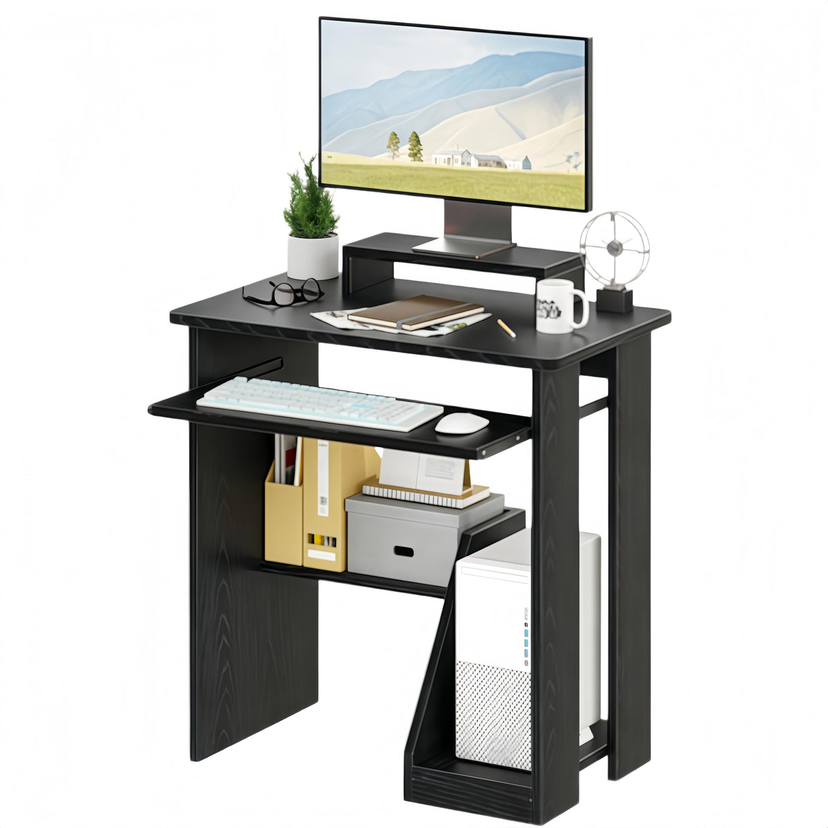 30 Inch Computer Desk with Keyboard Tray R880599
