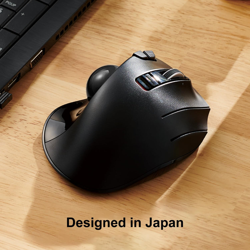 2.4GHz USB Wireless Ergonomic Trackball Mouse W15157