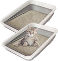 Collapsible Low Entry Small Cat Litter Box S8116