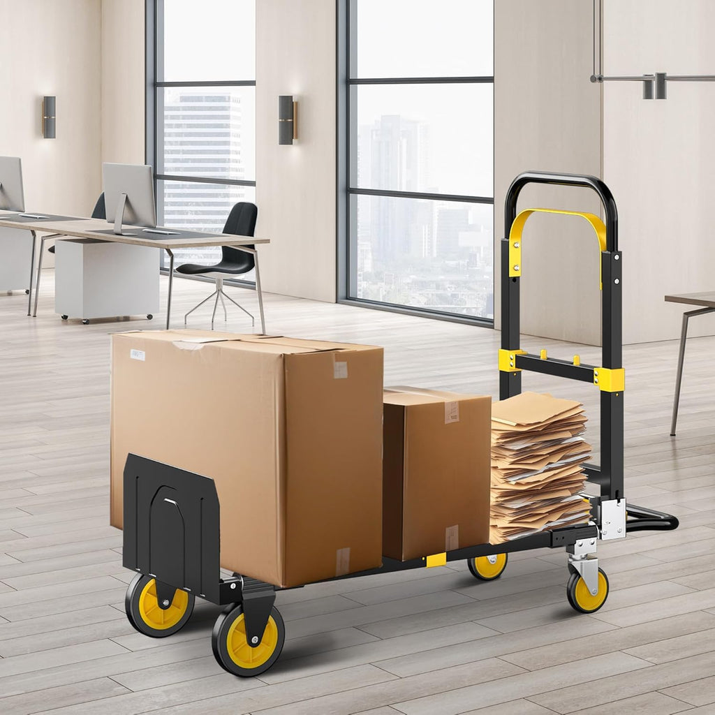 600lbs 3 in 1 Folding Hand Truck Dolly W12401