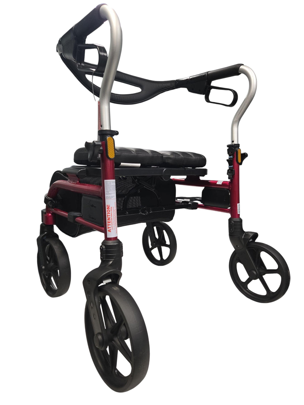 Lightweight Walker Rollator with Seat, Wheels, Brakes Y9444