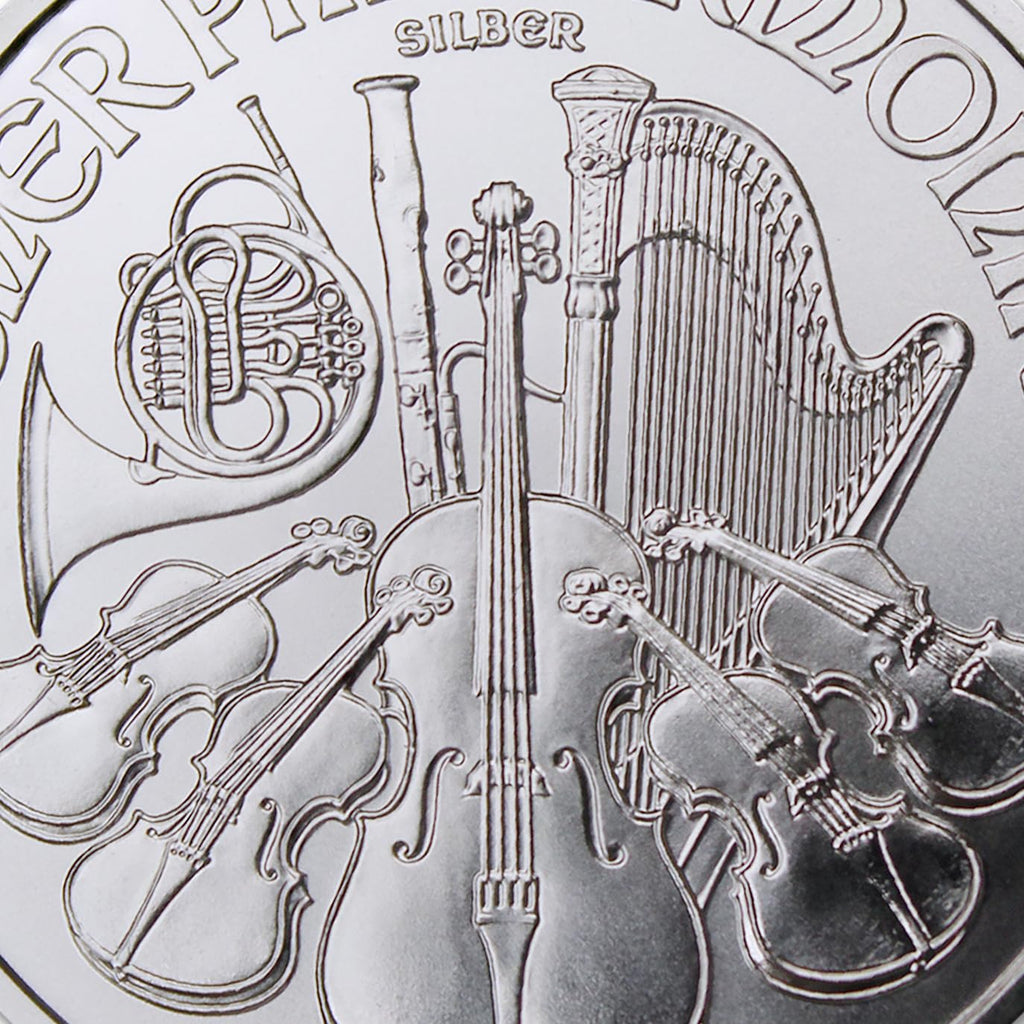 1 oz Austria Silver Philharmonic D443170