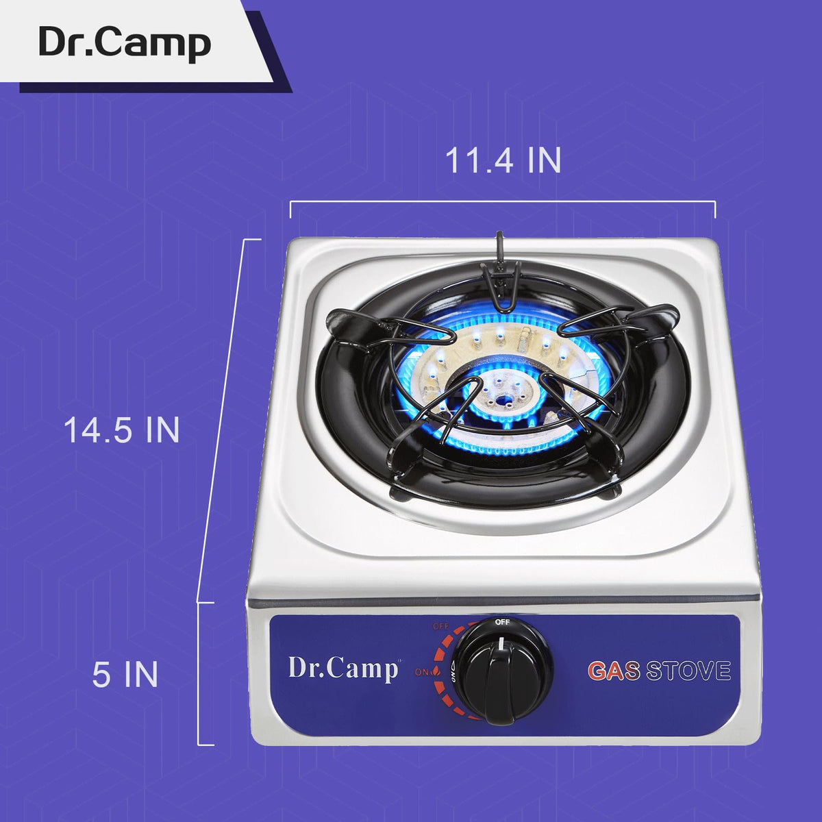 12000 BTU Single Propane Stove Cooker H208