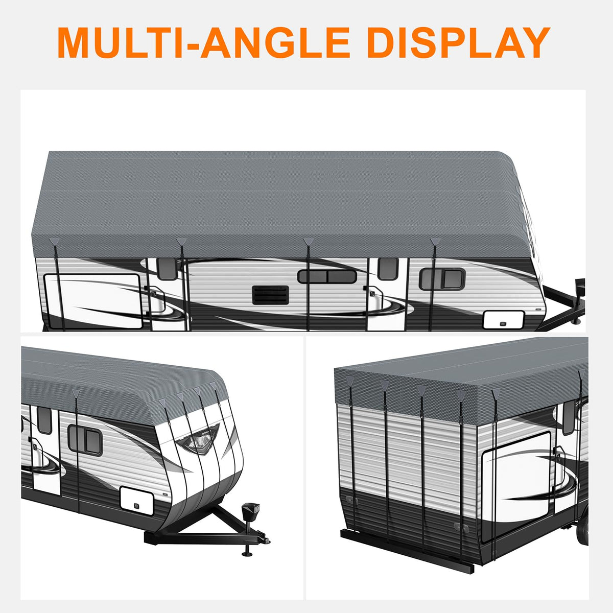Heavy Duty Waterproof RV Roof Cover H949
