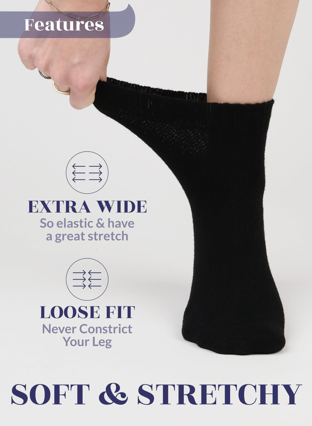 Cotton Ankle Socks Women 4-8 Pairs P725