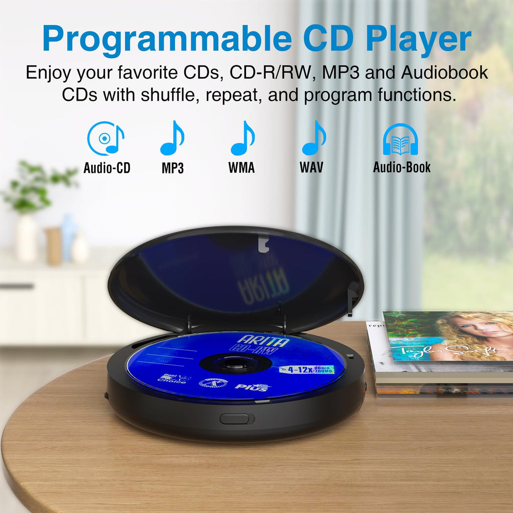 Portable CD Player with Bluetooth G986738