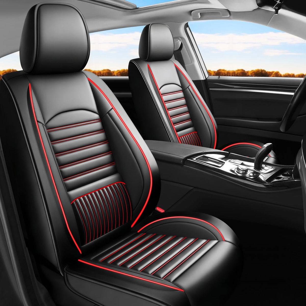 Car Seat Covers Full Set 5 Seat E404