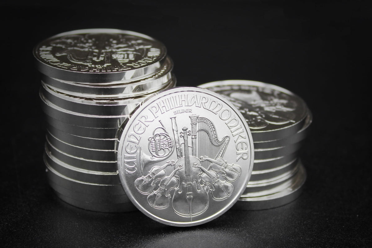 1 oz Austria Silver Philharmonic D443170