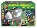 UV-B & Heat Lighting Kit with Deep Dome, 60w Basking Bulb & 13w UV-B B782763