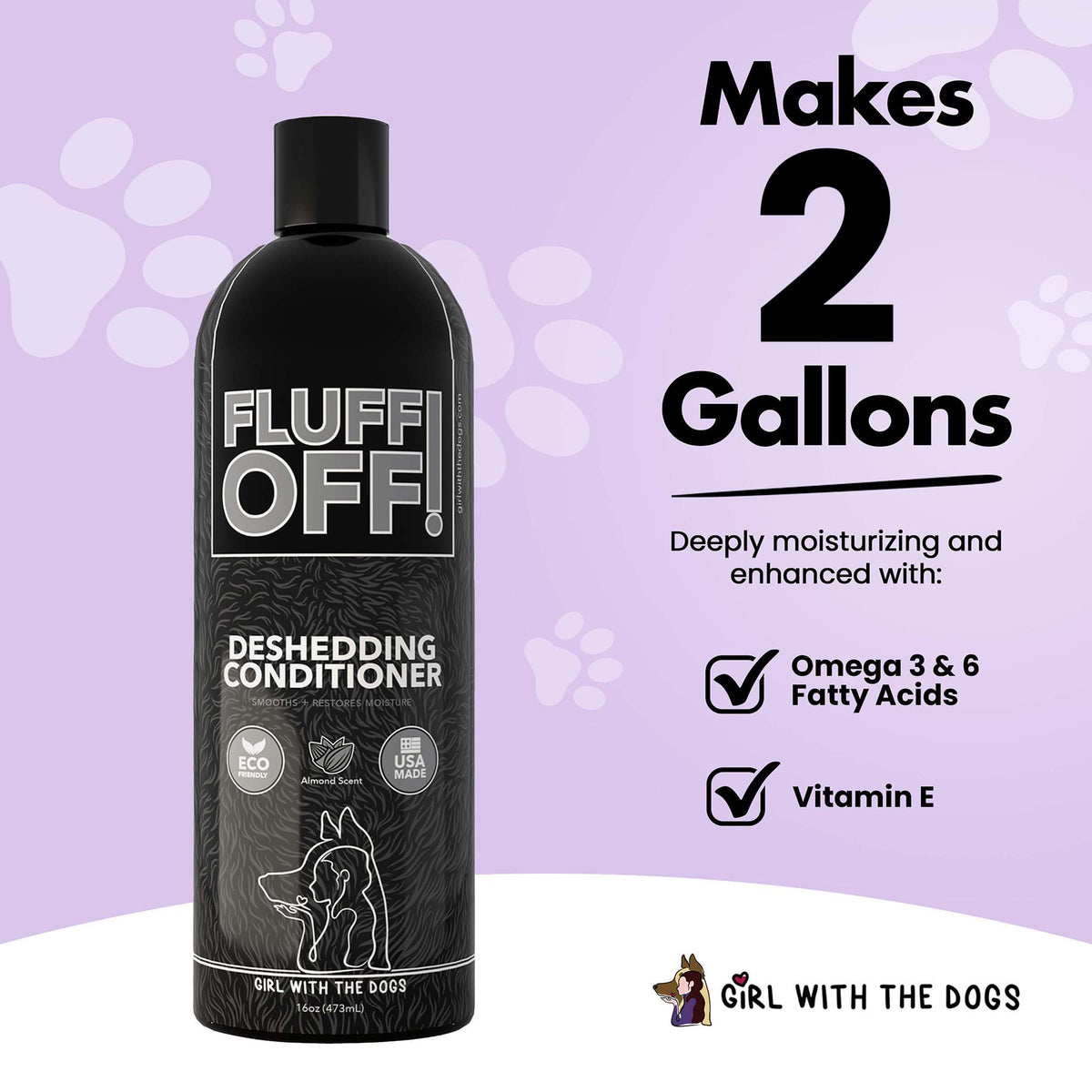 Deshedding Dog & Cat Conditioner K9027