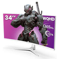 34" White Curved Gaming Monitor Y21002
