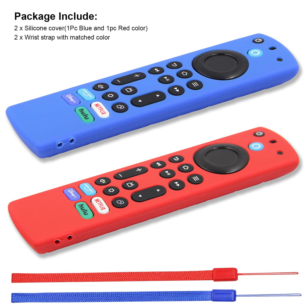 Silicone Remote Case 2pcs with Lanyard O4555