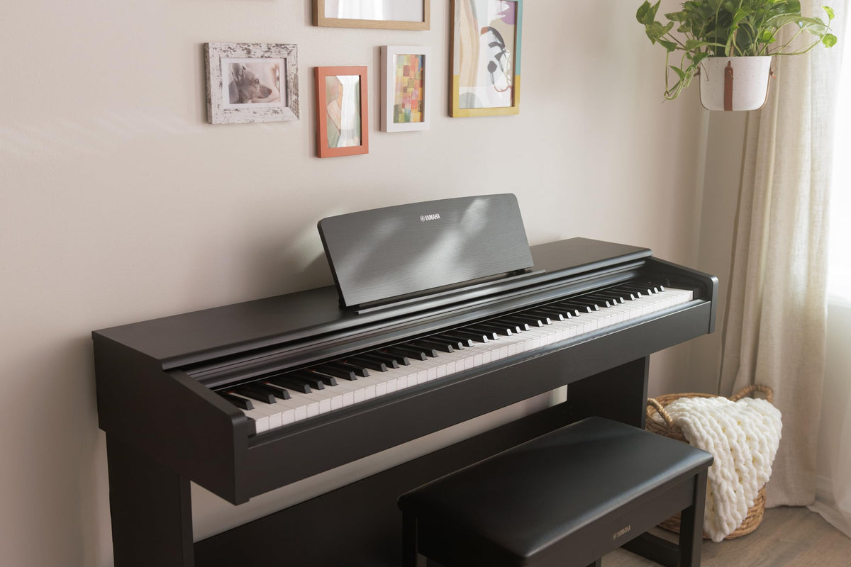 88-Key Weighted Action Upright Digital Piano with Bench L451