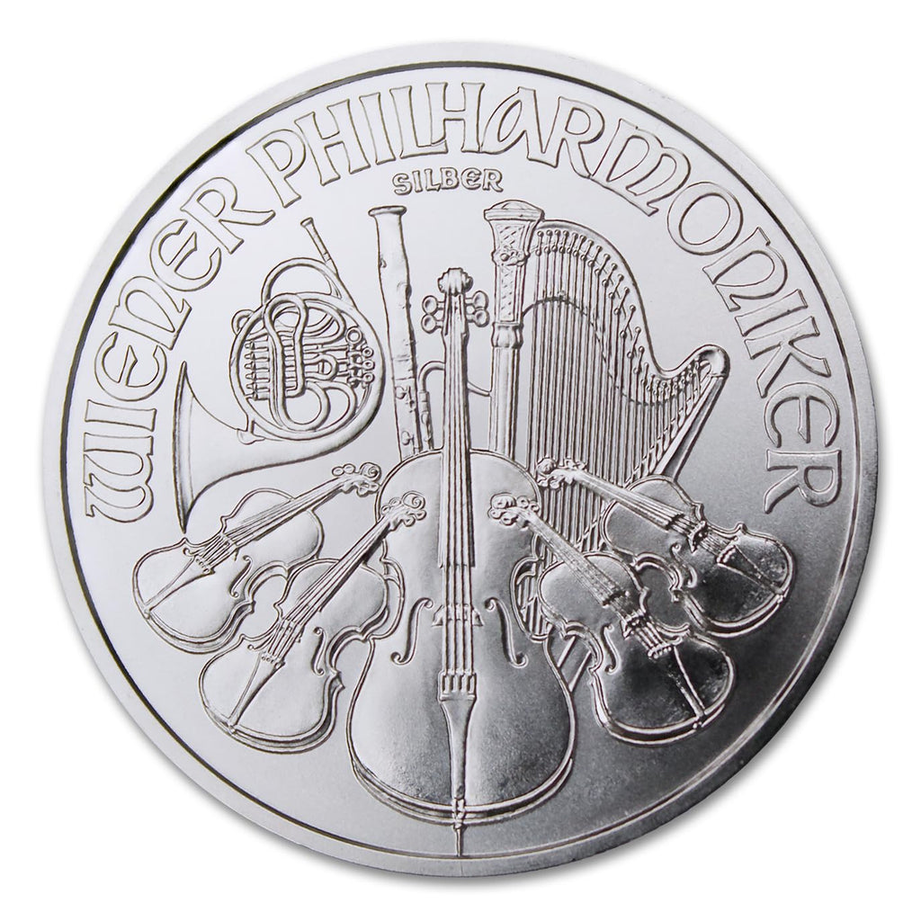 1 oz Austria Silver Philharmonic D443170
