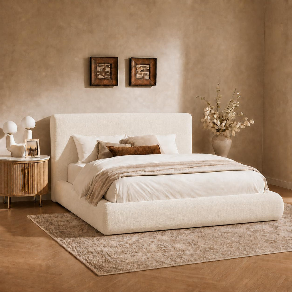 Queen Size Upholstered Bed Frame U800640